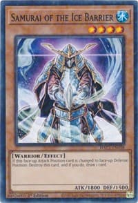 Samurai of the Ice Barrier (Duel Terminal) - Hidden Arsenal: Chapter 1 - YuGiOh card