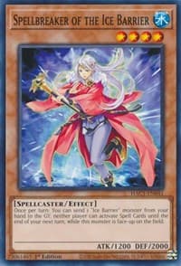 Spellbreaker of the Ice Barrier - Hidden Arsenal: Chapter 1 - YuGiOh card