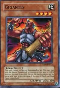 Gigantes - Champion Pack 4 - YuGiOh card