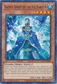 Sacred Spirit of the Ice Barrier (Duel Terminal) - Hidden Arsenal: Chapter 1 - YuGiOh card