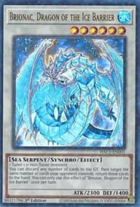 Brionac, Dragon of the Ice Barrier (Duel Terminal) - Hidden Arsenal: Chapter 1 - YuGiOh card