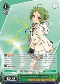 "Pure and Innocent Heart" Sylphiette (SP) - Mushoku Tensei: Jobless Reincarnation - Weiss Schwarz card
