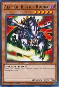 Ally of Justice Rudra - Hidden Arsenal: Chapter 1 - YuGiOh card