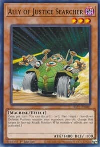 Ally of Justice Searcher - Hidden Arsenal: Chapter 1 - YuGiOh card