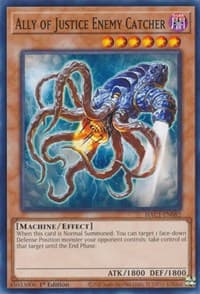Ally of Justice Enemy Catcher - Hidden Arsenal: Chapter 1 - YuGiOh card