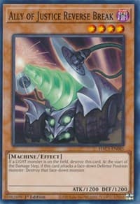 Ally of Justice Reverse Break - Hidden Arsenal: Chapter 1 - YuGiOh card