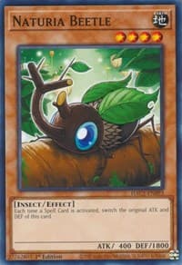 Naturia Beetle - Hidden Arsenal: Chapter 1 - YuGiOh card