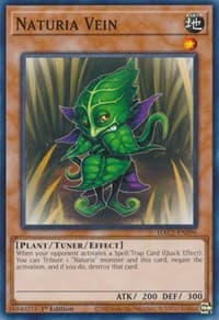 Naturia Vein - Hidden Arsenal: Chapter 1 - YuGiOh card