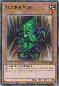 Naturia Vein (Duel Terminal) - Hidden Arsenal: Chapter 1 - YuGiOh card