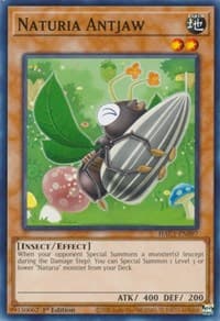 Naturia Antjaw - Hidden Arsenal: Chapter 1 - YuGiOh card