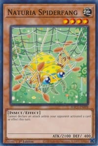 Naturia Spiderfang - Hidden Arsenal: Chapter 1 - YuGiOh card