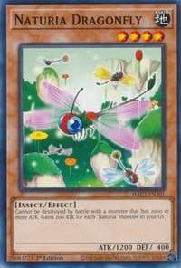 Naturia Dragonfly - Hidden Arsenal: Chapter 1 - YuGiOh card