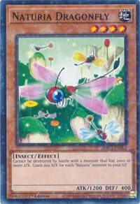 Naturia Dragonfly (Duel Terminal) - Hidden Arsenal: Chapter 1 - YuGiOh card