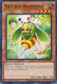 Naturia Horneedle - Hidden Arsenal: Chapter 1 - YuGiOh card
