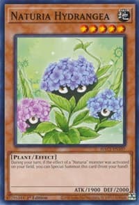 Naturia Hydrangea - Hidden Arsenal: Chapter 1 - YuGiOh card