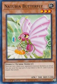 Naturia Butterfly - Hidden Arsenal: Chapter 1 - YuGiOh card