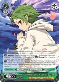 "Tomboyish Childhood Friend" Sylphiette (SR) - Mushoku Tensei: Jobless Reincarnation - Weiss Schwarz card