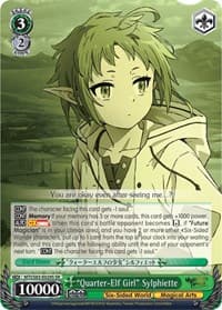 "Quarter-Elf Girl" Sylphiette (SR) - Mushoku Tensei: Jobless Reincarnation - Weiss Schwarz card