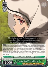 "Pretty Boy?" Sylphiette - Mushoku Tensei: Jobless Reincarnation - Weiss Schwarz card