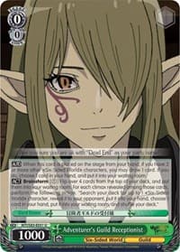 Adventurer's Guild Receptionist - Mushoku Tensei: Jobless Reincarnation - Weiss Schwarz card