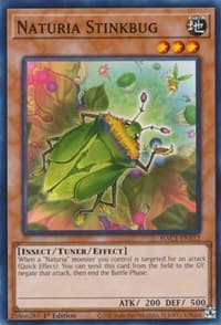 Naturia Stinkbug - Hidden Arsenal: Chapter 1 - YuGiOh card