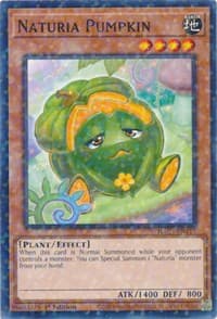 Naturia Pumpkin (Duel Terminal) - Hidden Arsenal: Chapter 1 - YuGiOh card