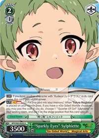 "Sparkly Eyes" Sylphiette - Mushoku Tensei: Jobless Reincarnation - Weiss Schwarz card