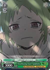 "Overflowing Tears" Sylphiette - Mushoku Tensei: Jobless Reincarnation - Weiss Schwarz card