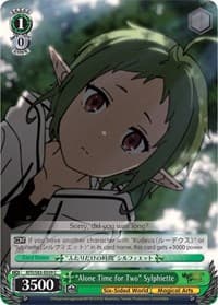 "Alone Time for Two" Sylphiette - Mushoku Tensei: Jobless Reincarnation - Weiss Schwarz card