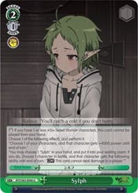 Sylph - Mushoku Tensei: Jobless Reincarnation - Weiss Schwarz card