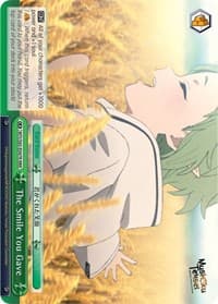 The Smile You Gave (RRR) - Mushoku Tensei: Jobless Reincarnation - Weiss Schwarz card