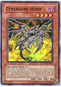 Cyberdark Horn - Duelist Pack 4: Zane Truesdale - YuGiOh card