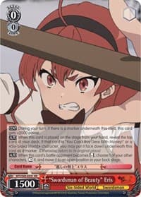 "Swordsman of Beauty" Eris - Mushoku Tensei: Jobless Reincarnation - Weiss Schwarz card