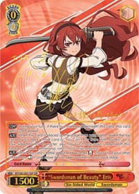 "Swordsman of Beauty" Eris (SSP) - Mushoku Tensei: Jobless Reincarnation - Weiss Schwarz card