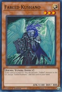 Fabled Kushano - Hidden Arsenal: Chapter 1 - YuGiOh card