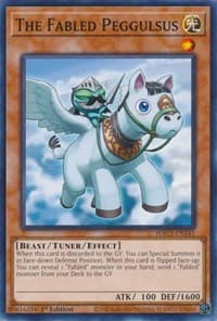 The Fabled Peggulsus - Hidden Arsenal: Chapter 1 - YuGiOh card