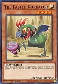 The Fabled Kokkator - Hidden Arsenal: Chapter 1 - YuGiOh card