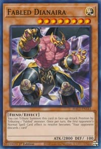 Fabled Dianaira - Hidden Arsenal: Chapter 1 - YuGiOh card