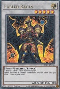 Fabled Ragin (Duel Terminal) - Hidden Arsenal: Chapter 1 - YuGiOh card