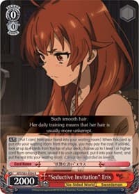 "Seductive Invitation" Eris - Mushoku Tensei: Jobless Reincarnation - Weiss Schwarz card