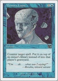 Memory Lapse - Classic Sixth Edition - Magic: The Gathering card