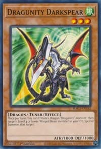 Dragunity Darkspear - Hidden Arsenal: Chapter 1 - YuGiOh card