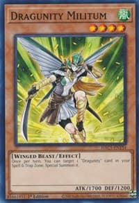 Dragunity Militum - Hidden Arsenal: Chapter 1 - YuGiOh card