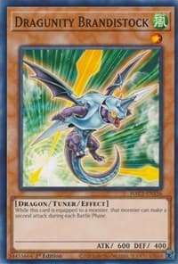 Dragunity Brandistock - Hidden Arsenal: Chapter 1 - YuGiOh card