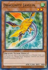 Dragunity Javelin - Hidden Arsenal: Chapter 1 - YuGiOh card