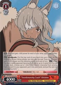 "Swordsmanship Coach" Ghislaine (SR) - Mushoku Tensei: Jobless Reincarnation - Weiss Schwarz card