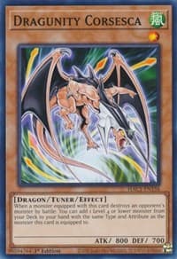 Dragunity Corsesca - Hidden Arsenal: Chapter 1 - YuGiOh card