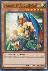 Dragunity Angusticlavii - Hidden Arsenal: Chapter 1 - YuGiOh card
