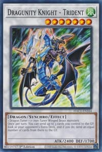 Dragunity Knight - Trident - Hidden Arsenal: Chapter 1 - YuGiOh card