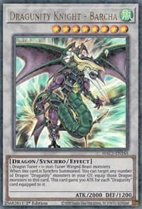 Dragunity Knight - Barcha (Duel Terminal) - Hidden Arsenal: Chapter 1 - YuGiOh card